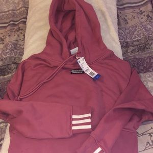 Adidas crop hoodie